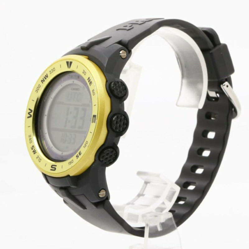 卡西歐 PRO TREK Climber 系列 PRG-330 數位手錶，黃/黑，樹脂/鋁合金，男士款-1