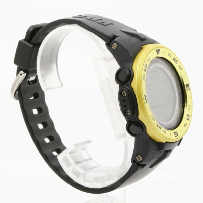 卡西歐 PRO TREK Climber 系列 PRG-330 數位手錶，黃/黑，樹脂/鋁合金，男士款-2