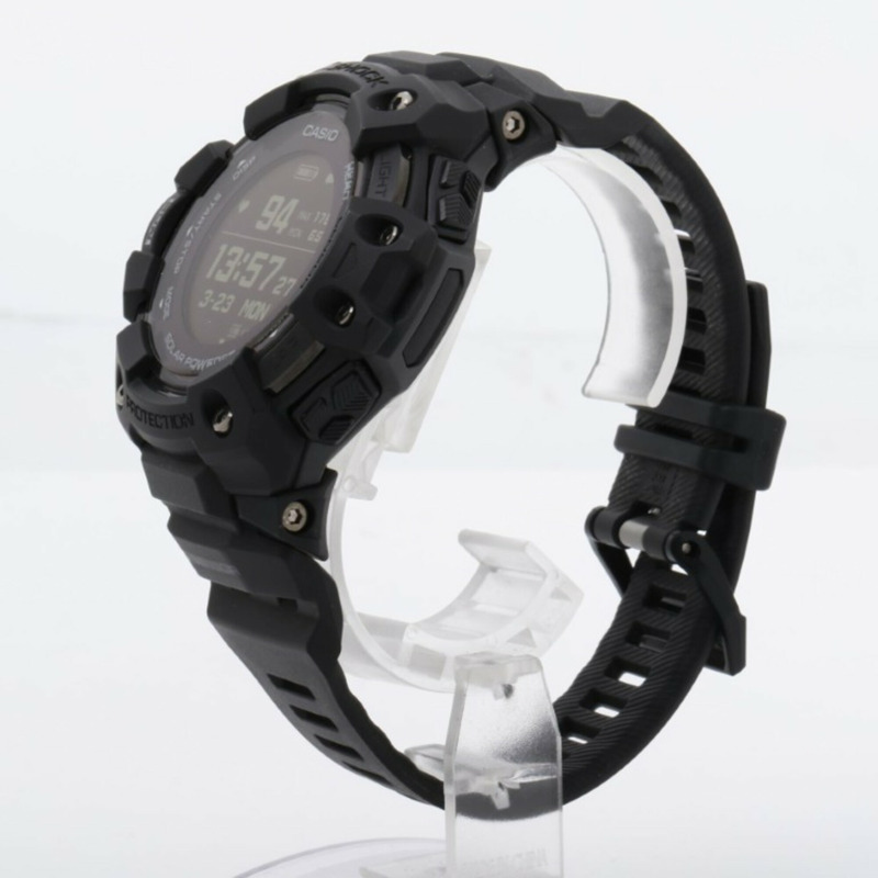 卡西歐 G-SHOCK G-SQUAD GBD-H1000 系列 GBD-H1000-1JR 黑色樹脂/不鏽鋼男士數位手錶-1