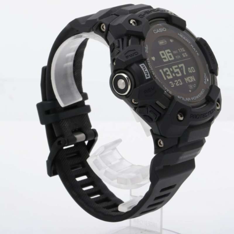 卡西歐 G-SHOCK G-SQUAD GBD-H1000 系列 GBD-H1000-1JR 黑色樹脂/不鏽鋼男士數位手錶-2