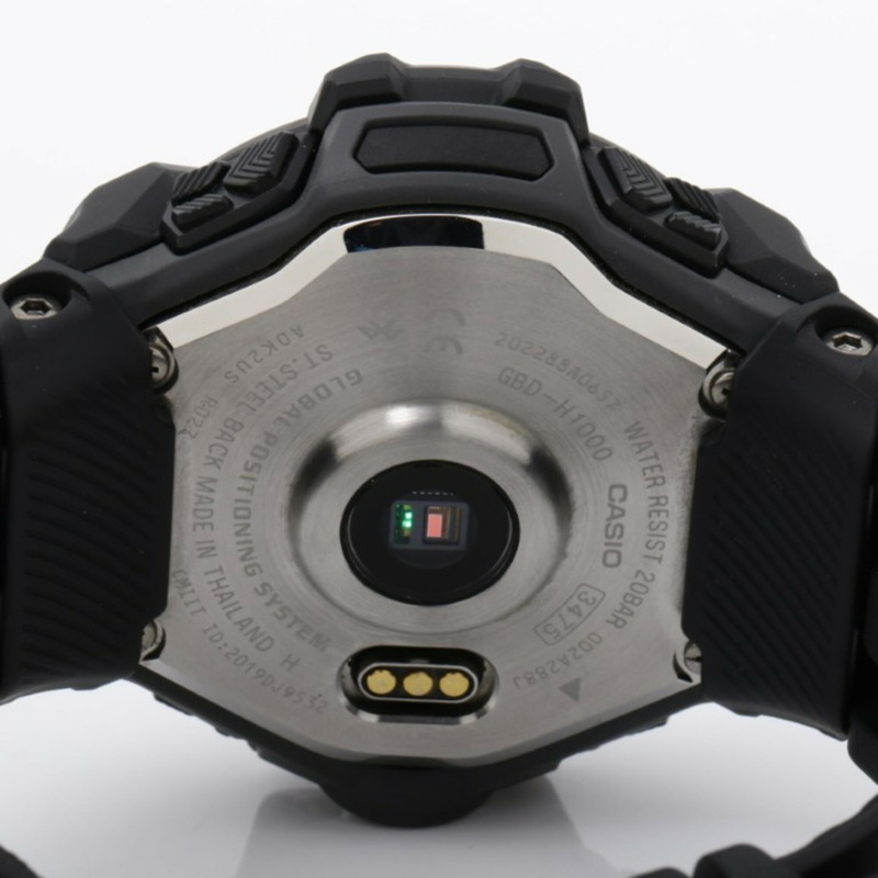 卡西歐 G-SHOCK G-SQUAD GBD-H1000 系列 GBD-H1000-1JR 黑色樹脂/不鏽鋼男士數位手錶-3