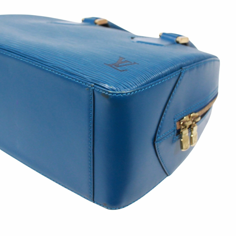 路易威登 Sablon M52045 手提包,Epi 皮革,藍色,女士-4