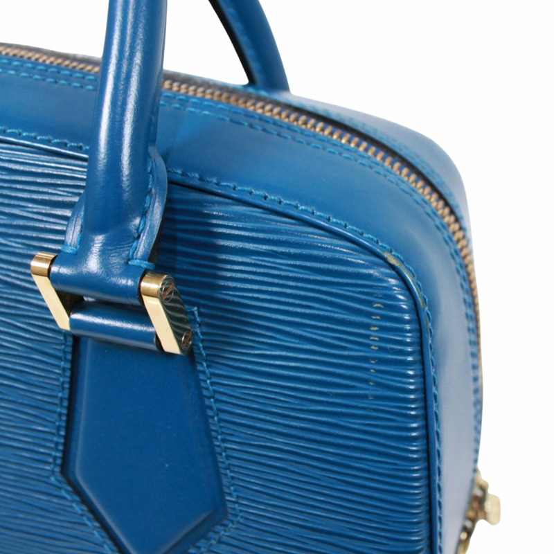 路易威登 Sablon M52045 手提包,Epi 皮革,藍色,女士-9