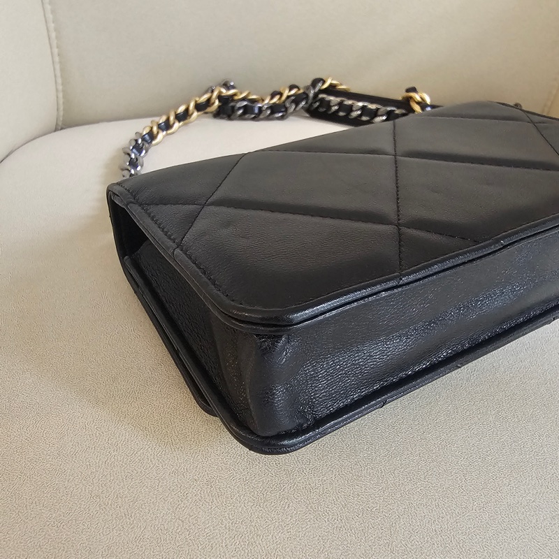 Chanel 19woc 黑金-5
