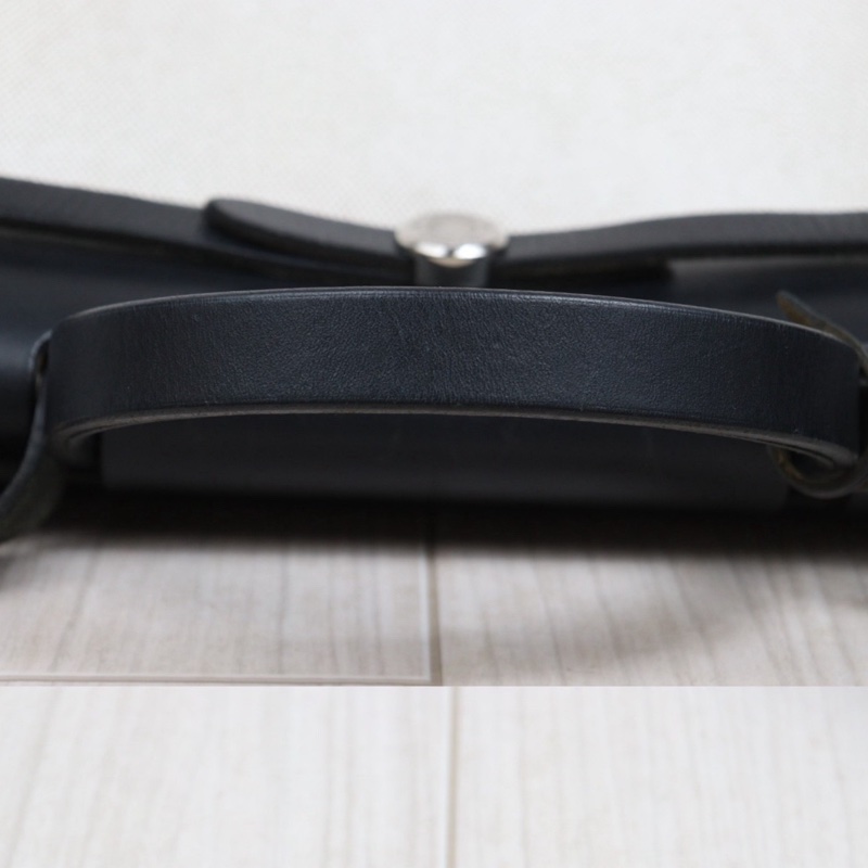 Hermes Herbag 31 黑色皮革 （附黑白替換袋）-5