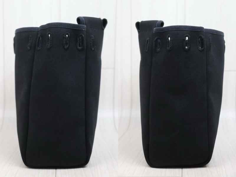 Hermes Herbag 31 黑色皮革 （附黑白替換袋）-19