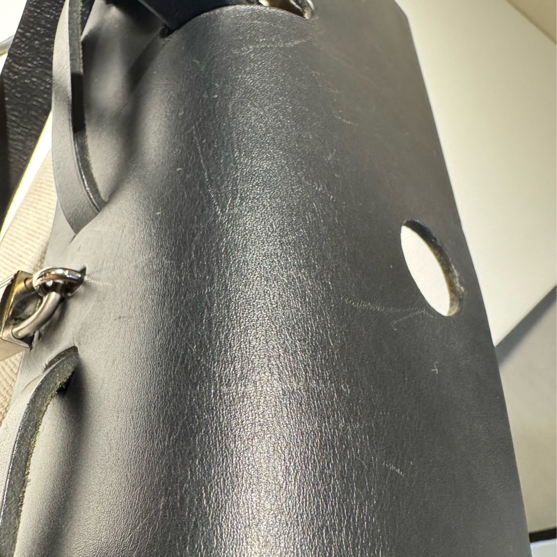 Hermes Herbag 31 黑色皮革 （附黑白替換袋）-28