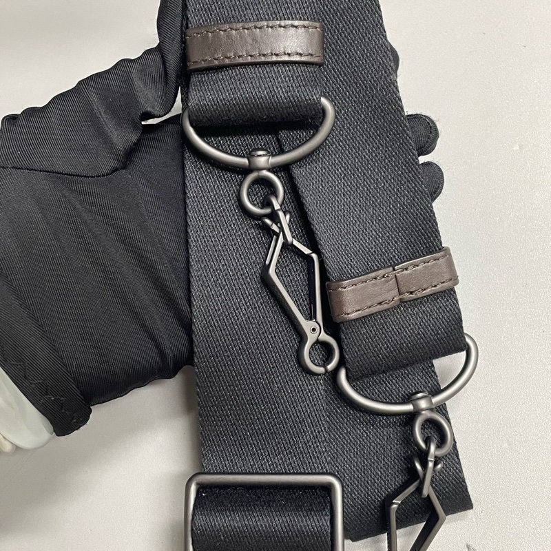 葆蝶家Bottega Veneta/BV 深棕色編織公文手提包 附件:塵袋 肩帶-7