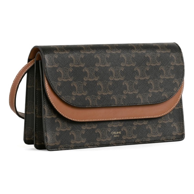 全新🤎CELINE TRIOMPHE WOC｜信封包-2