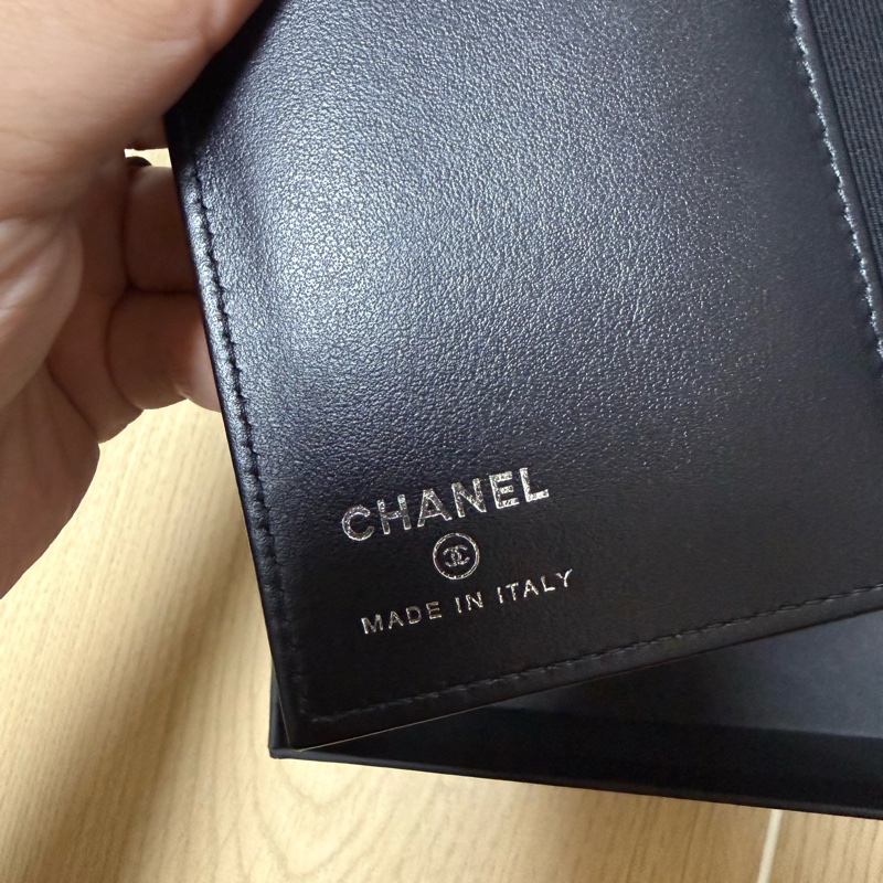 Chanel 全黑護照套 Passport Holder-6