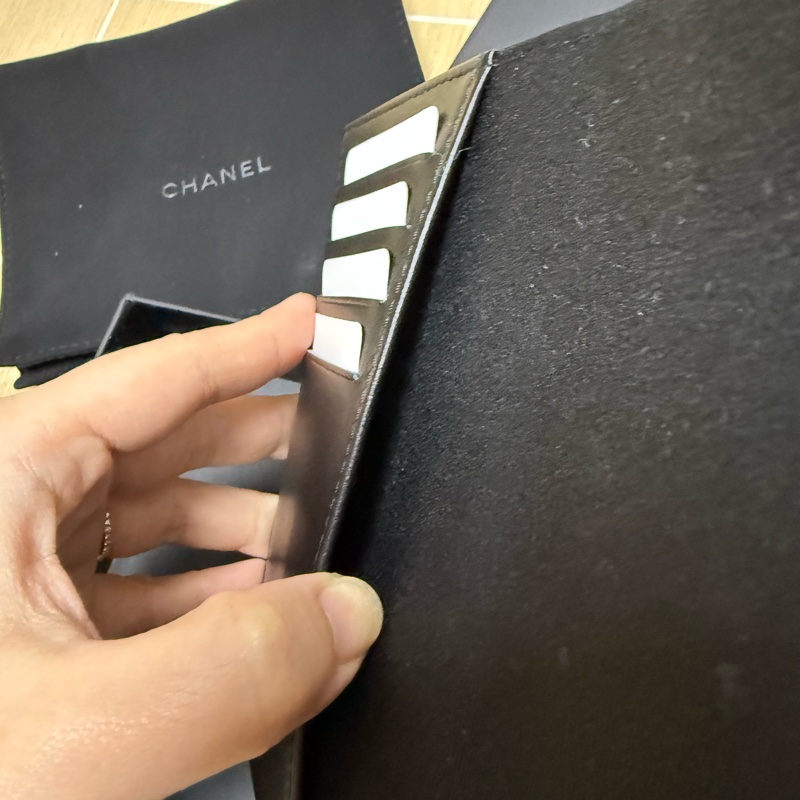 Chanel 全黑護照套 Passport Holder-7