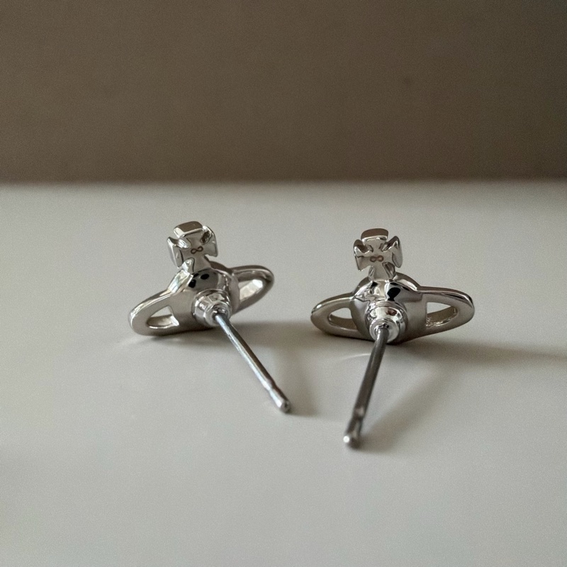 Vivienne Westwood 🪐基本款 經典單鑽土星 Nano Solitaire-5