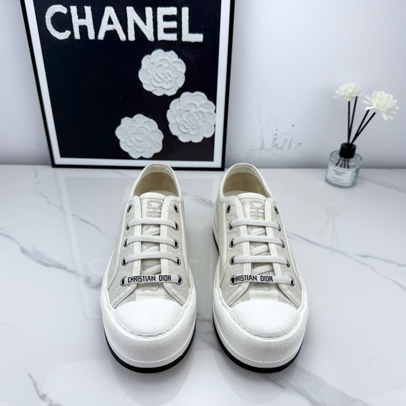 98新DIOR迪奧 Walk'n'Dior 滿印厚底鞋 36碼-7