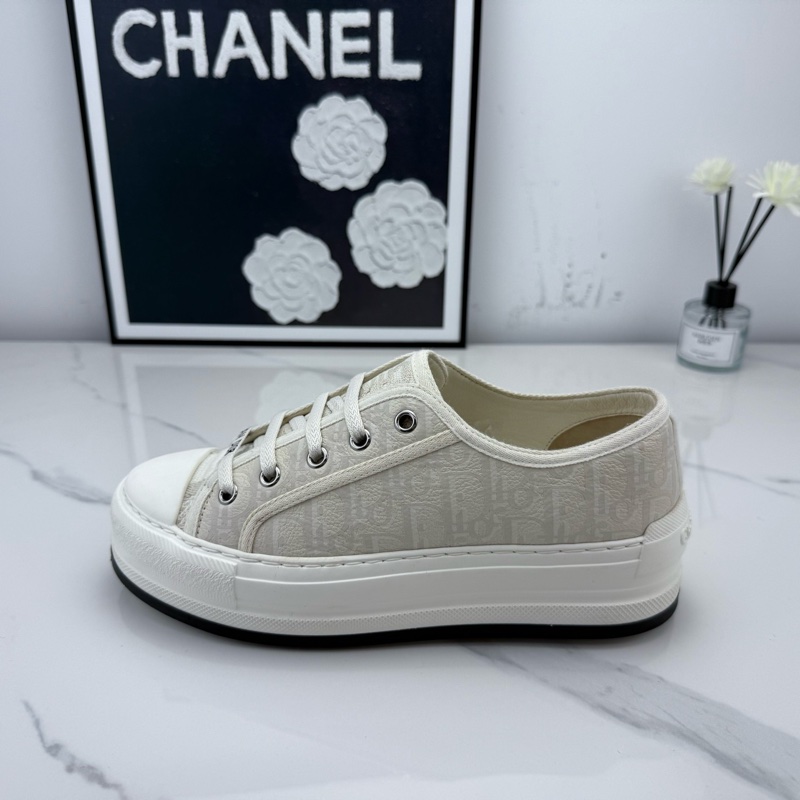 98新DIOR迪奧 Walk'n'Dior 滿印厚底鞋 36碼-13