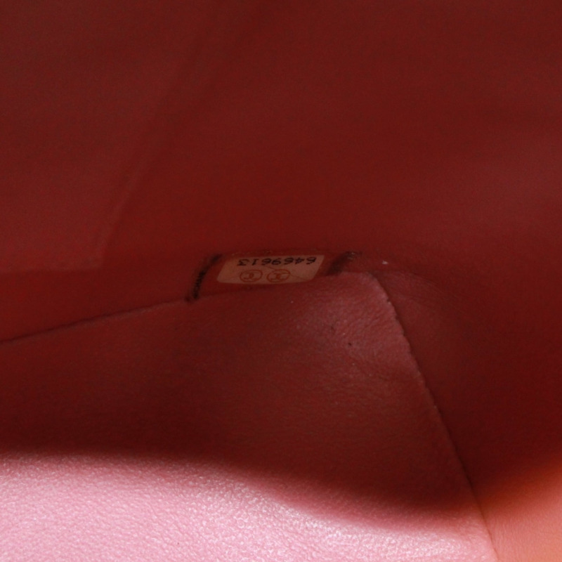 香奈兒復刻版手提包，漆皮，橘色，女士-9