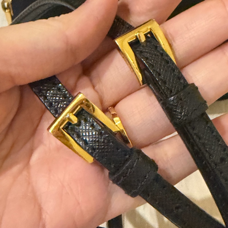 Prada Duet Re-Nylon 水桶袋 尼龍小水桶 水桶包 黑-16