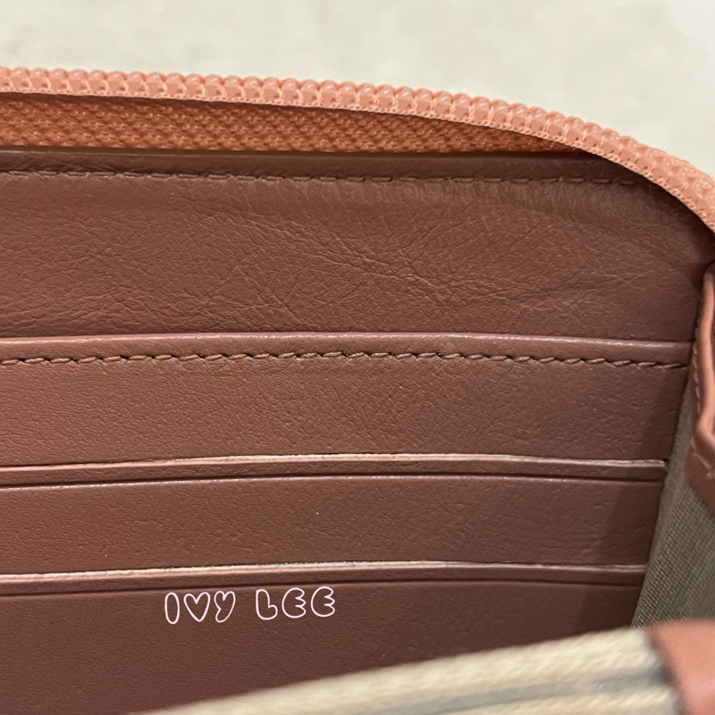 CHANEL 16開 金屬皮革 粉色 BOY 拉鍊 長夾 正品 二手精品-15