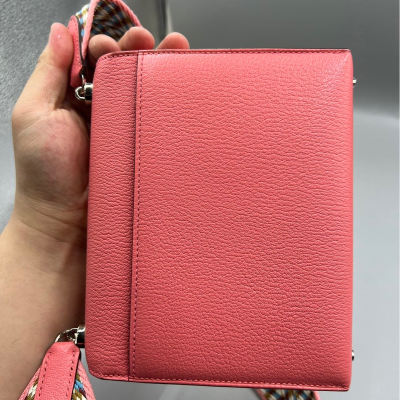 🌈Hermes💗Mini Verrou💗夏日粉銀扣編織帶🌟99新🌟miniverrou🌟Verrou🌟愛馬仕🌟-9