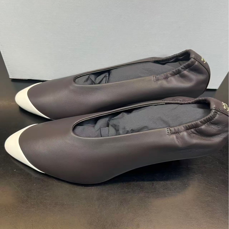 Chanel香奈兒26S小羊皮高跟鞋-1