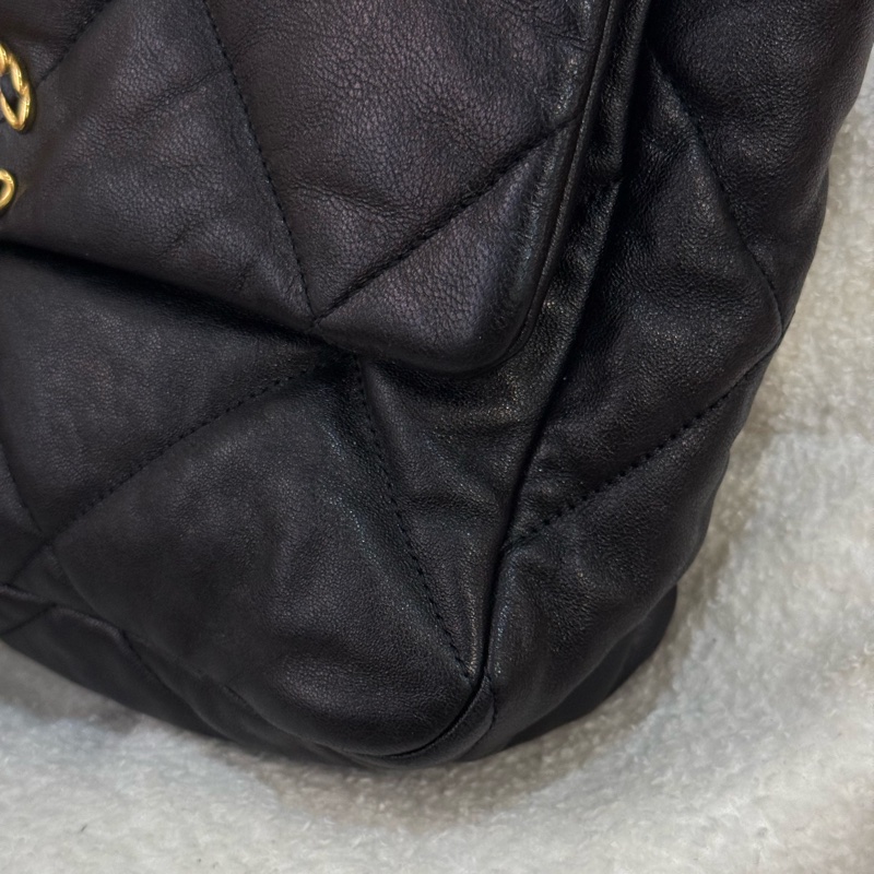 Chanel 19bag 黑金 中號 30cm-6