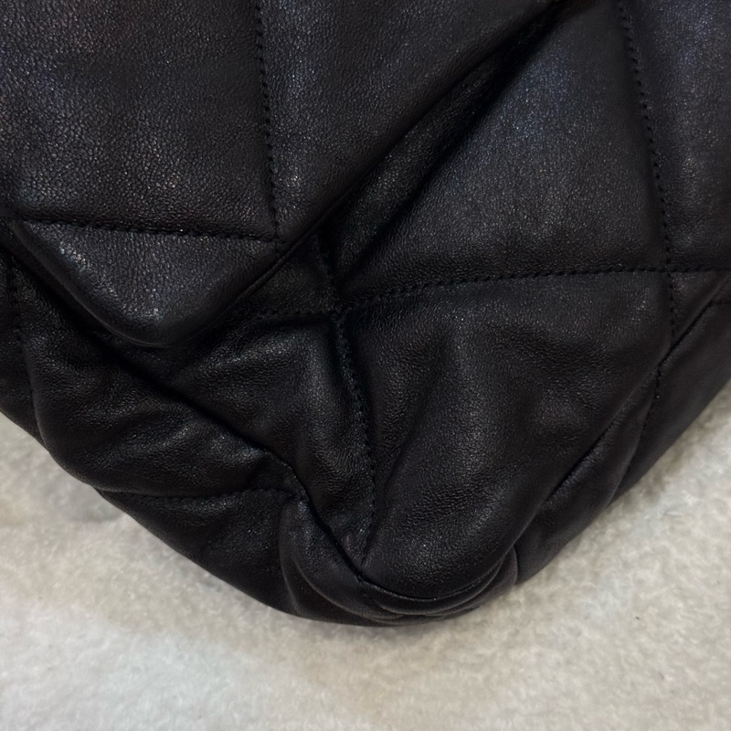 Chanel 19bag 黑金 中號 30cm-7