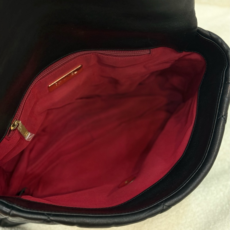 Chanel 19bag 黑金 中號 30cm-10