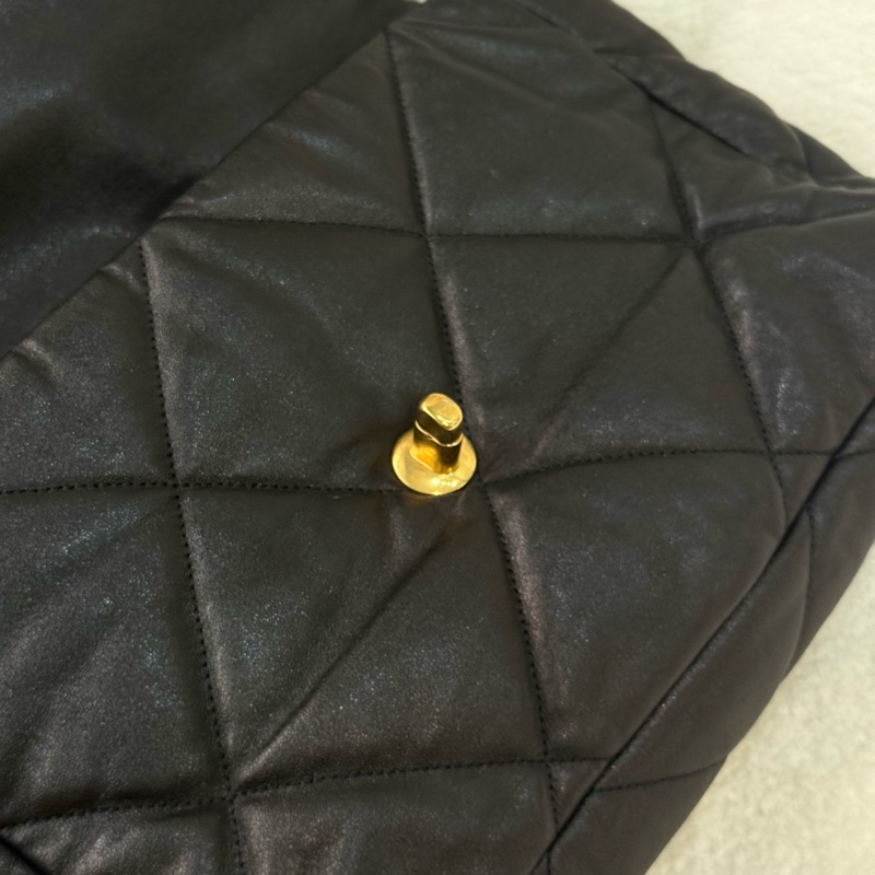 Chanel 19bag 黑金 中號 30cm-20