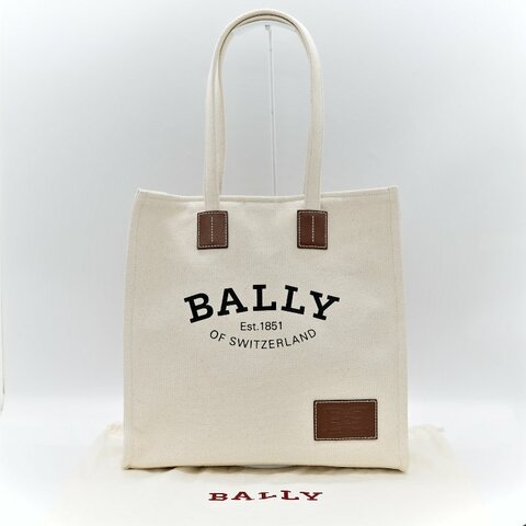 Bally 白色 帆布 Tote