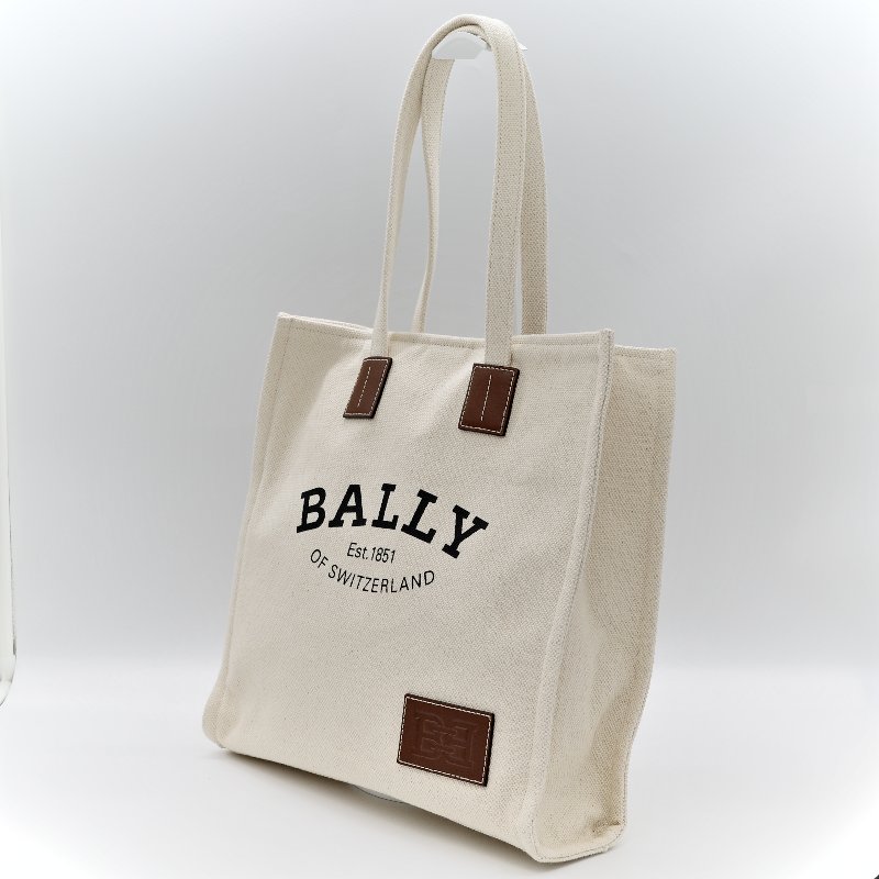 Bally 白色 帆布 Tote-2