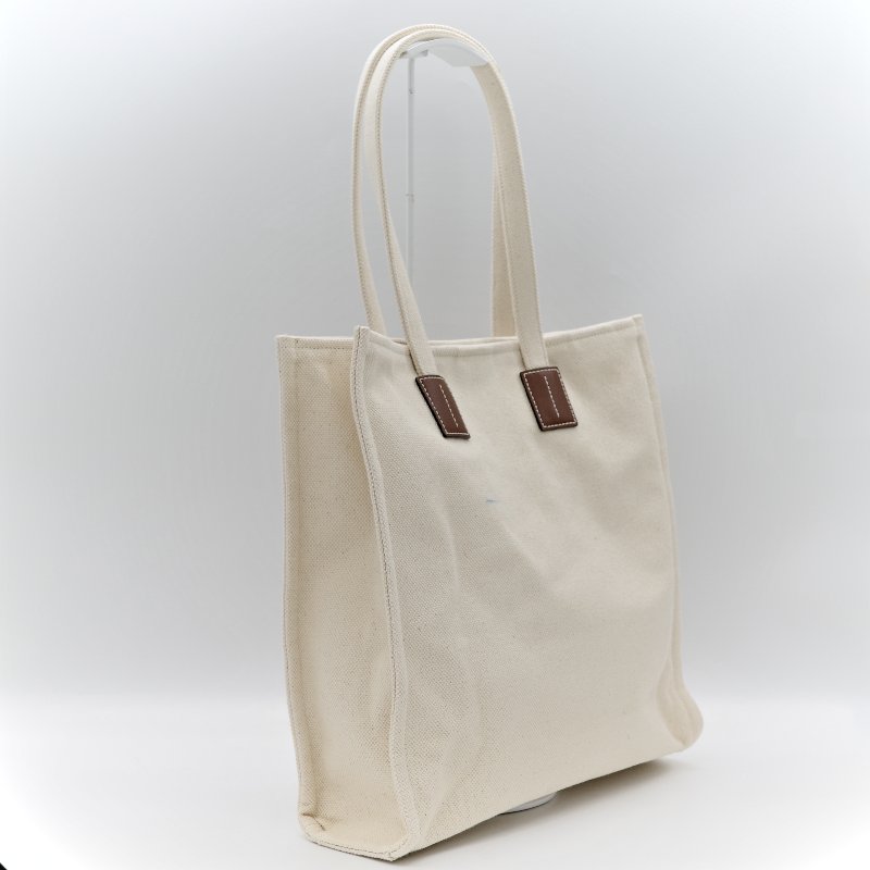 Bally 白色 帆布 Tote-5