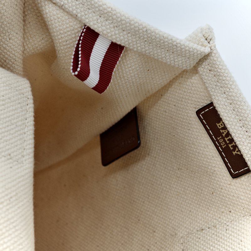 Bally 白色 帆布 Tote-15