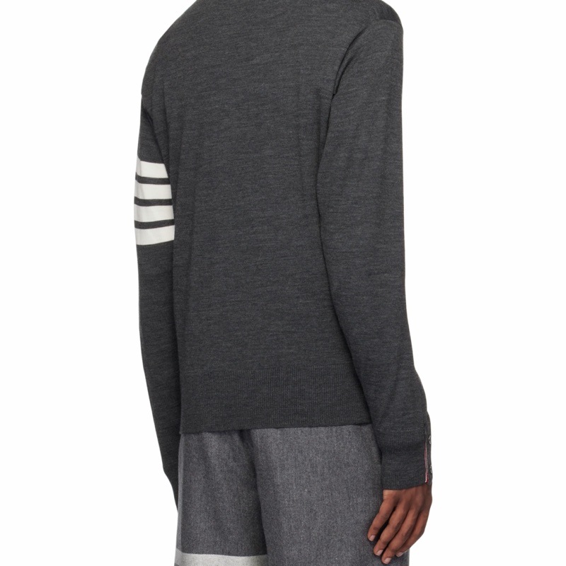 Thom Browne 男士 四條紋圓領套衫1 2 3 4 5碼-4