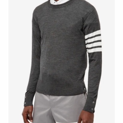 Thom Browne 男士 四條紋圓領套衫1 2 3 4 5碼-7