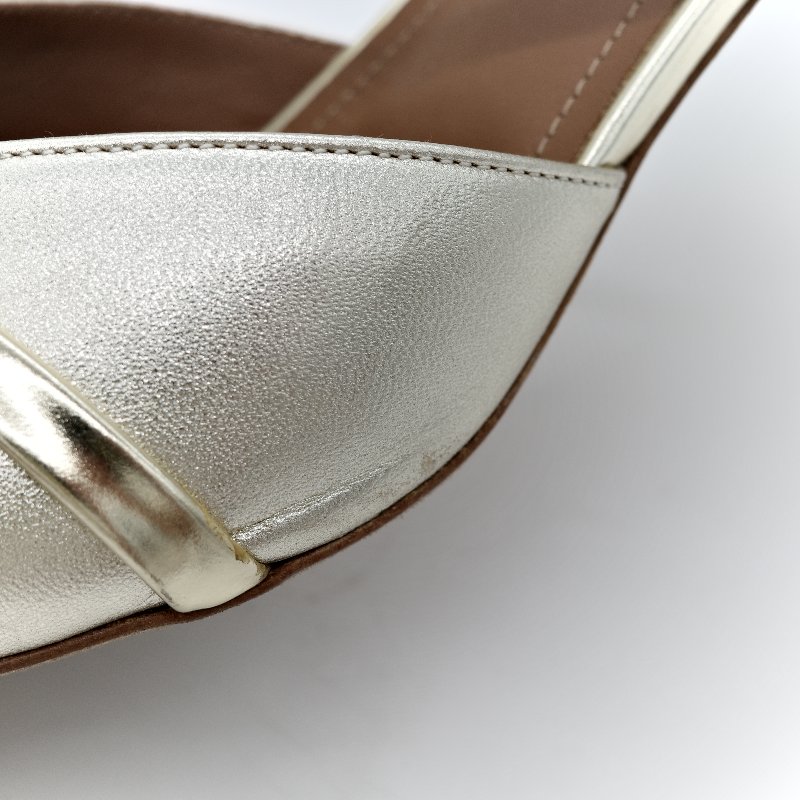 Malone souliers白色 羊皮 貓跟鞋-11