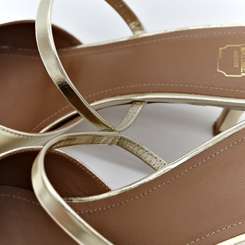 Malone souliers白色 羊皮 貓跟鞋-13