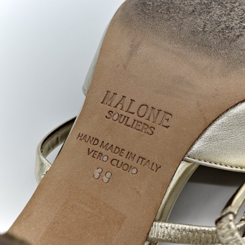 Malone souliers白色 羊皮 貓跟鞋-17