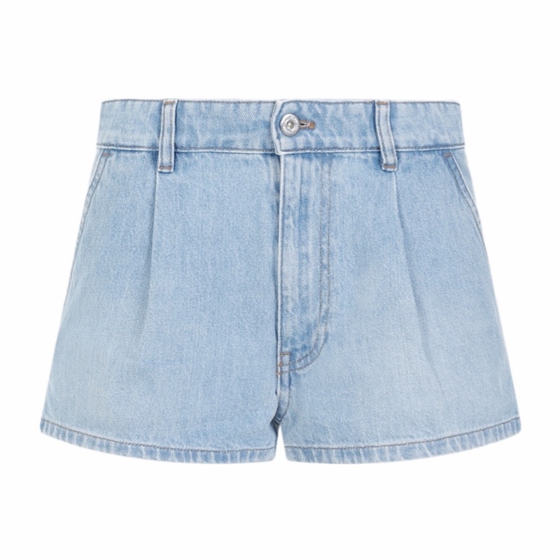 Miu Miu 女士 多口袋牛仔短褲IT-36 IT-38 IT-40 IT-42碼-2