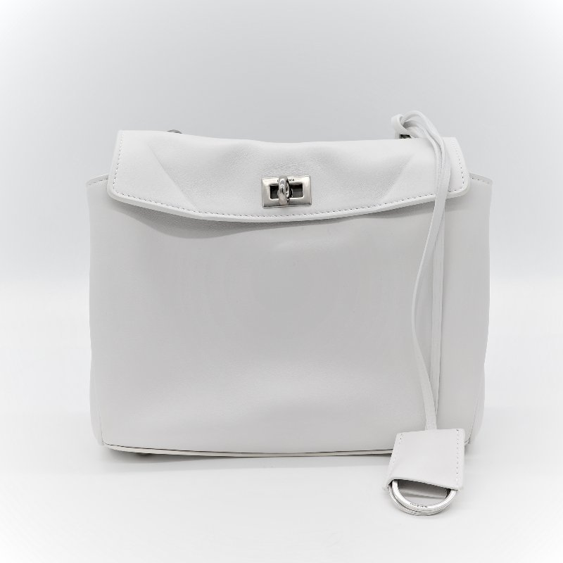 Balenciaga 巴黎世家 Rodeo Mini 白色羊皮 手提包 單肩包 斜挎包-1