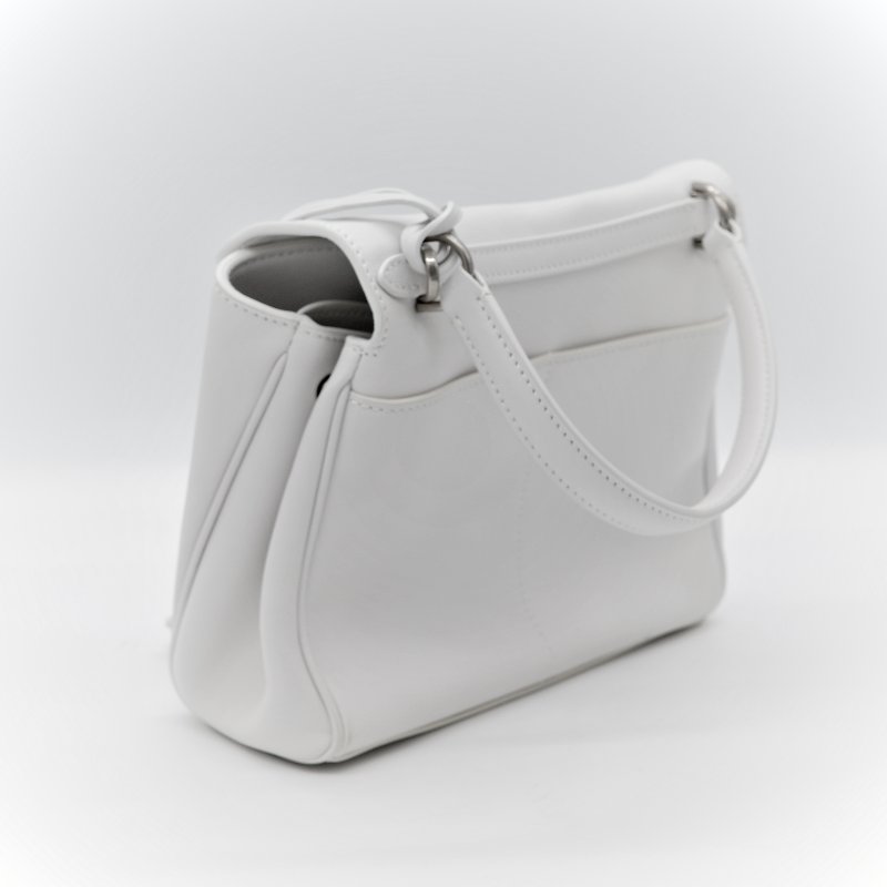 Balenciaga 巴黎世家 Rodeo Mini 白色羊皮 手提包 單肩包 斜挎包-5