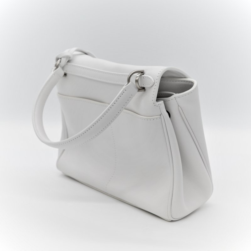 Balenciaga 巴黎世家 Rodeo Mini 白色羊皮 手提包 單肩包 斜挎包-6