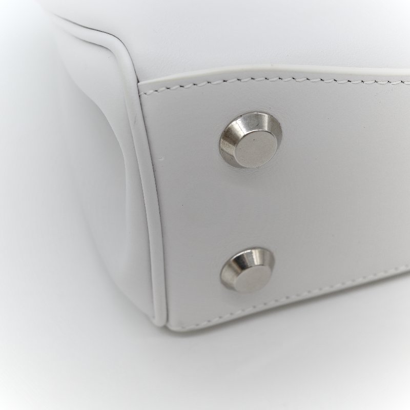 Balenciaga 巴黎世家 Rodeo Mini 白色羊皮 手提包 單肩包 斜挎包-17