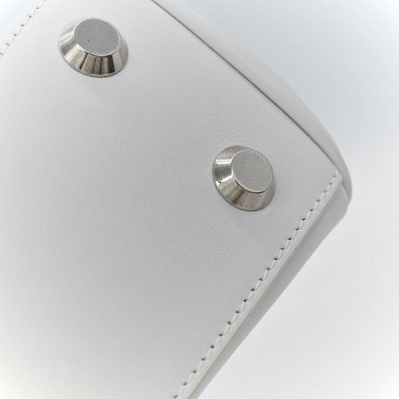 Balenciaga 巴黎世家 Rodeo Mini 白色羊皮 手提包 單肩包 斜挎包-22
