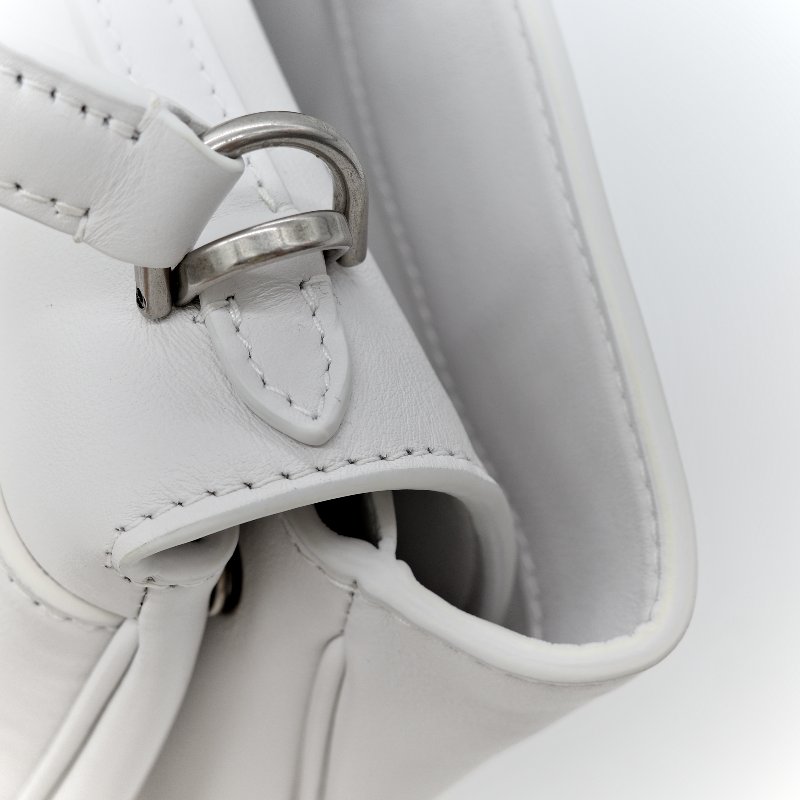 Balenciaga 巴黎世家 Rodeo Mini 白色羊皮 手提包 單肩包 斜挎包-26