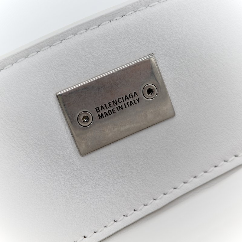 Balenciaga 巴黎世家 Rodeo Mini 白色羊皮 手提包 單肩包 斜挎包-28