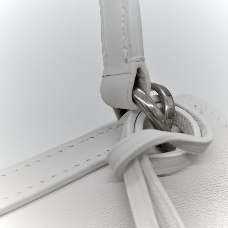 Balenciaga 巴黎世家 Rodeo Mini 白色羊皮 手提包 單肩包 斜挎包-31