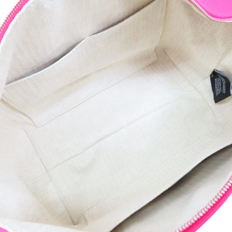 芙蓉花色 帆布 Bride-a-Brac 收納包【HERMES 愛馬仕】 H104223M 04-4