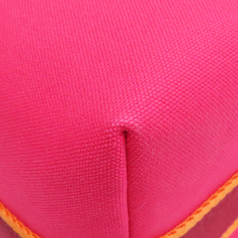 芙蓉花色 帆布 Bride-a-Brac 收納包【HERMES 愛馬仕】 H104223M 04-6