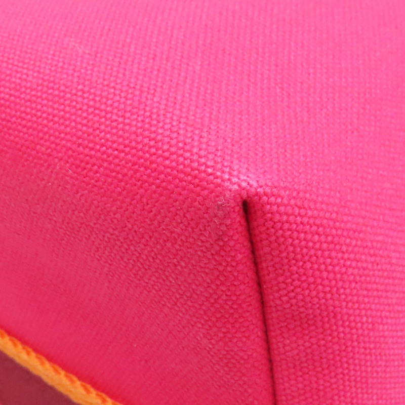 芙蓉花色 帆布 Bride-a-Brac 收納包【HERMES 愛馬仕】 H104223M 04-7