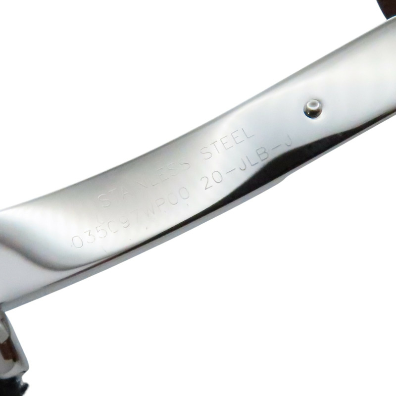 Heure H Hour 自動上鍊機械 腕錶 白錶面 棕色牛皮錶帶【HERMES 愛馬仕】 HH2.810.220-12