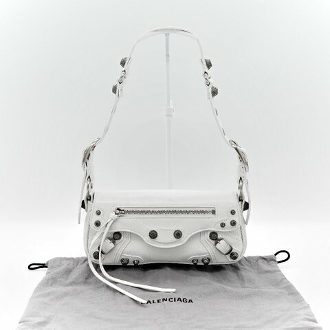 Balenciaga 巴黎世家 白色 單肩包